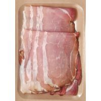 Schinkenspeck geschnitten